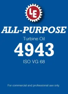 All-Purpose Turbine Oil 4943 product label