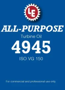 All-Purpose Turbine Oil 4945 product label