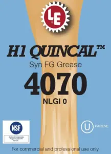 H1 Quincal Syn FG Grease 4070 product label