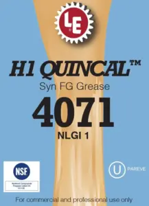 H1 Quincal Syn FG Grease 4071 product label