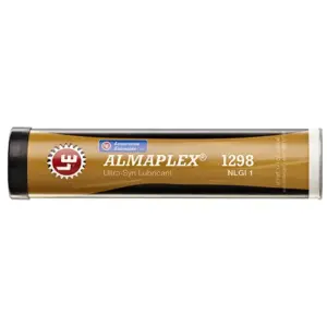 Tube of Almaplex Ultra Syn Lubricant 1298 with product labeling