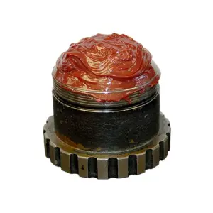 Cup of Almasol High Temperature Lubricant 1250 grease with thick consistency