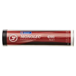 Tube of Monolec Industrial Lubricant 4701 with NLGI grade 0 consistency