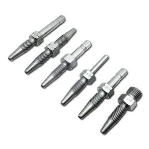 Hose Studs Straight for 8.6mm OD High-Pressure Hose