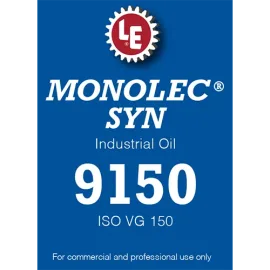 monolec-syn-industrial-oil-9150-label
