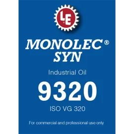 monolec-syn-industrial-oil-9320-label