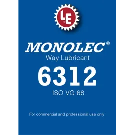 Monolec Way Lubricant 6312 product label