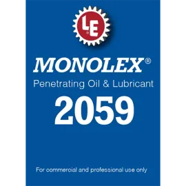 Monolex Penetrating Oil & Lubricant 2059 product label