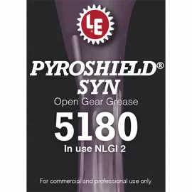 Pyroshield Syn Open Gear Grease 5180 product label