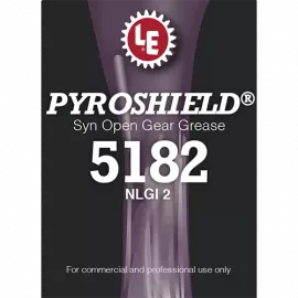 Pyroshield Syn Open Gear Grease 5182 product label