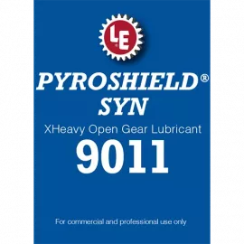 Pyroshield Syn XHeavy Open Gear Lubricant 9011 product label
