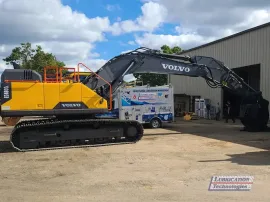 Automatic Lubrication Systems Installation on Volvo Crawler Excavator EC480EL