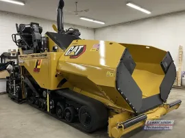ReliaMAX™ Automatic Lubrication System installation on CAT Asphalt Paving Machine